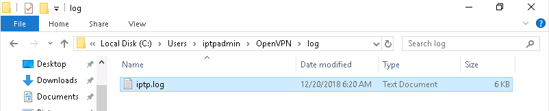 VPN setup