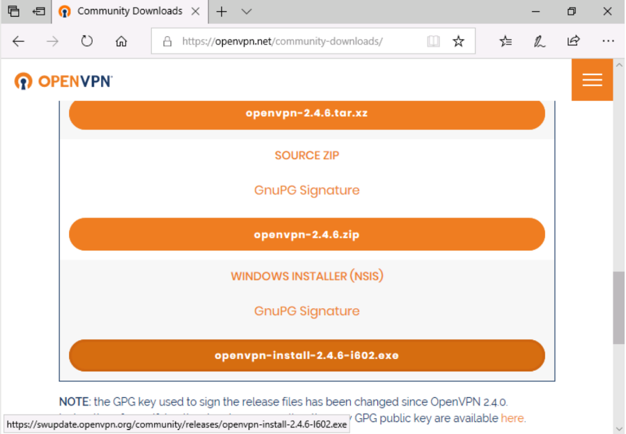openvpn community web interface is disabled