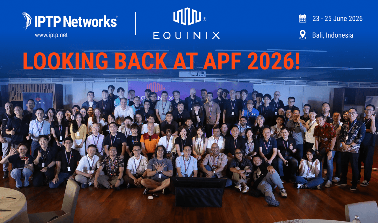 IPTP Networks team at Asia Peering Forum 2026