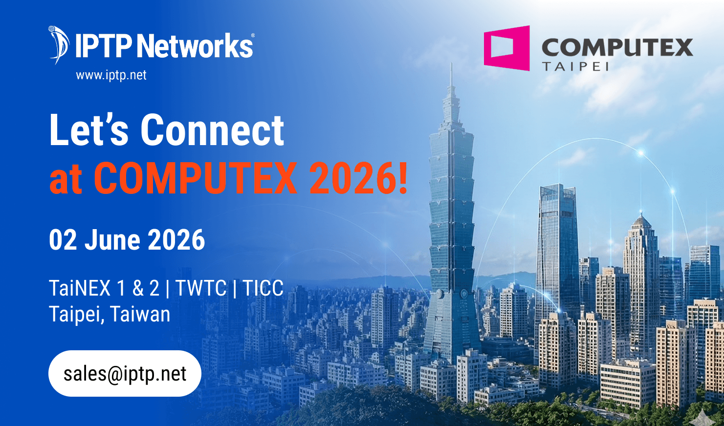 IPTP Networks at COMPUTEX TAIPEI 2026