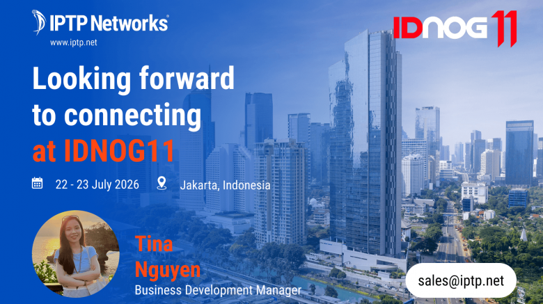 IPTP Networks at IDNOG 11 in Jakarta