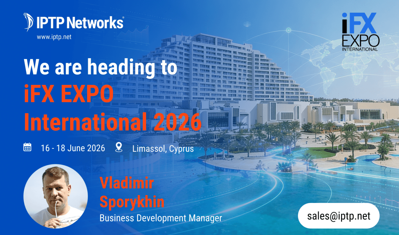 IPTP Networks at iFX EXPO International 2026