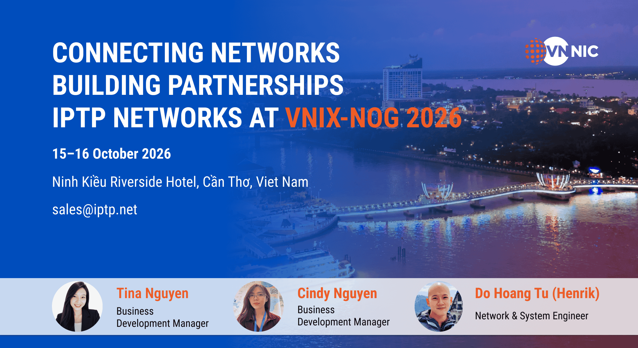 IPTP Networks at VNIX-NOG 2026, Can Tho